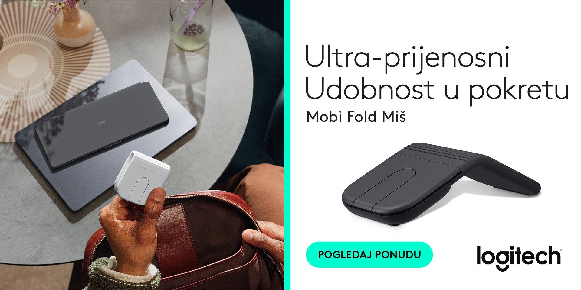 Miš LOGITECH Mobi Fold